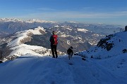 RESEGONE innevato e ‘Porta del Palio’ ad anello da Fuipiano Valle Imagna il 16 febbraio 2019- FOTOGALLERY